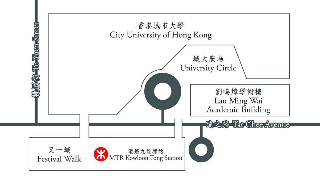 CityU Exhibition Gallery Map