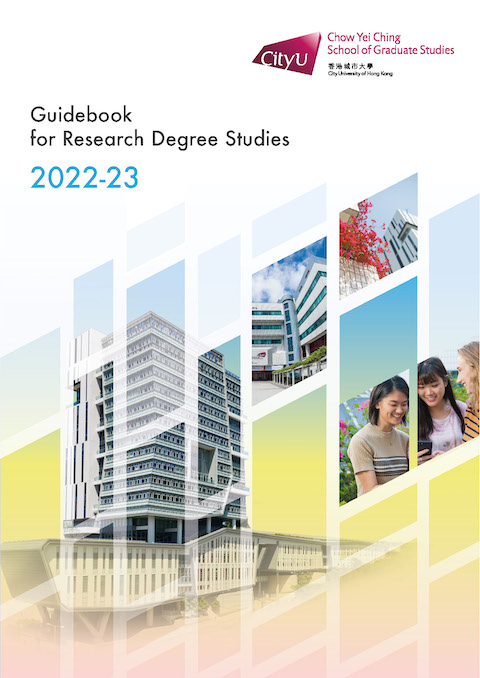 SGS Guidebook for Research Degree Studies