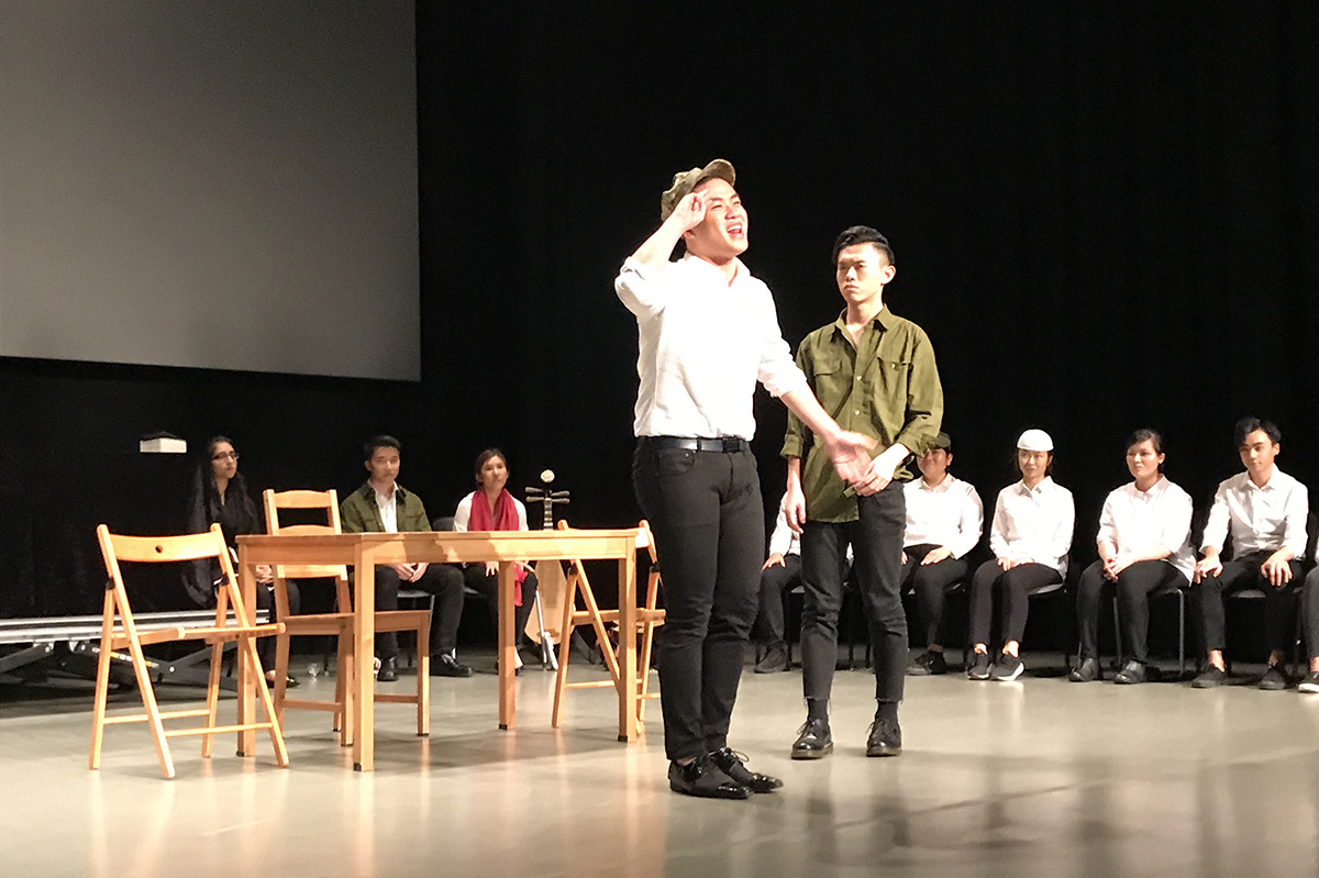 Student drama production attracts near full house