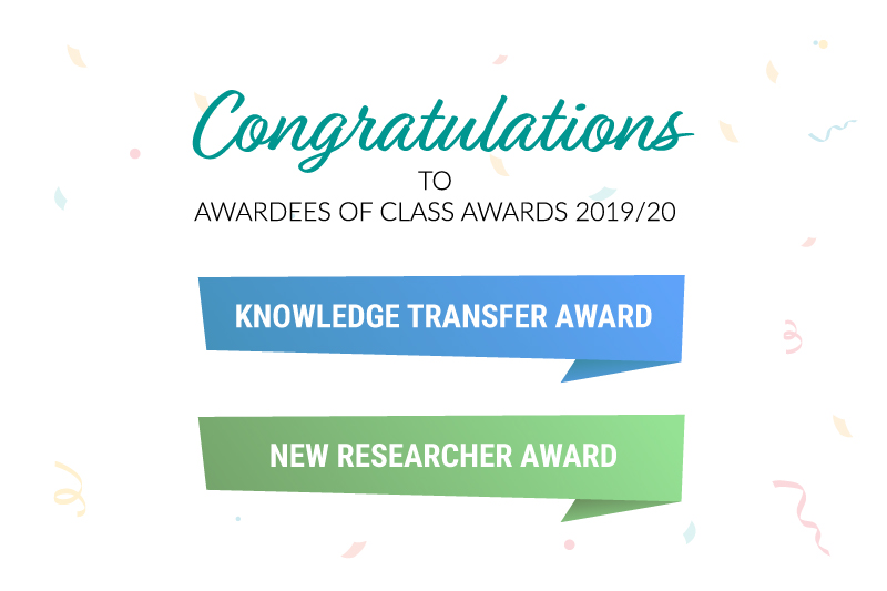 CLASS Awards to Recognise Research and Knowledge Transfer Efforts of Faculty Members