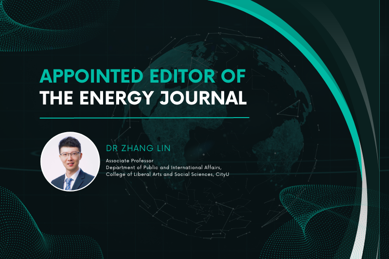 CLASS Faculty Appointed Editor of International Journal on Energy Economics