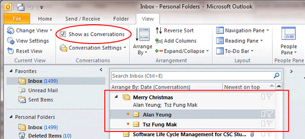 Improved Conversation View