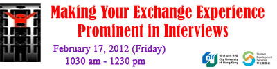Making Your Exchange Experience Prominent in Interviews