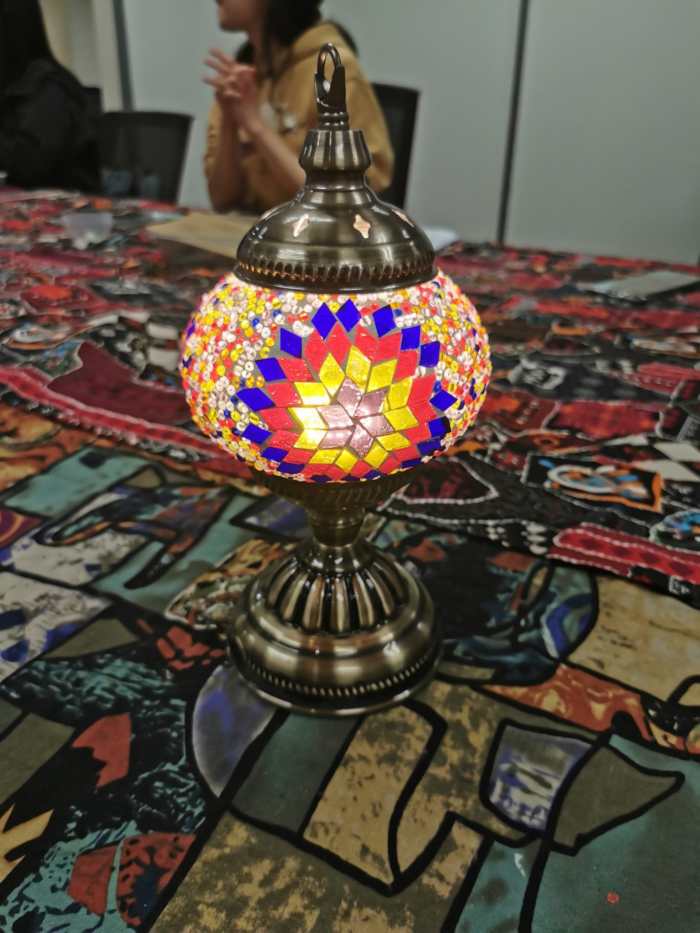 Turkish Mosaic Lamp Workshop