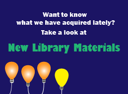 New Library Materials