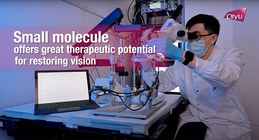 Small molecule offers great therapeutic potential for restoring vision