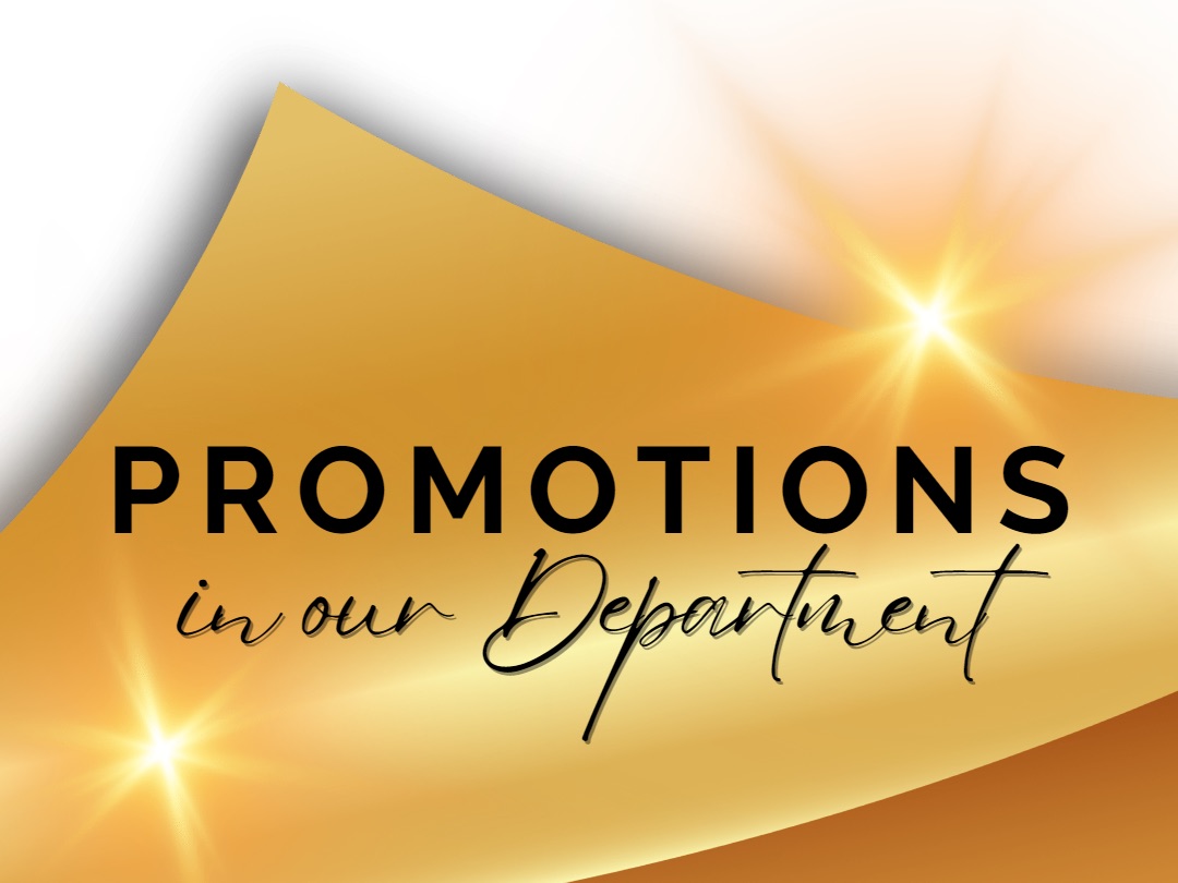 Staff Promotions in Department of Neuroscience
