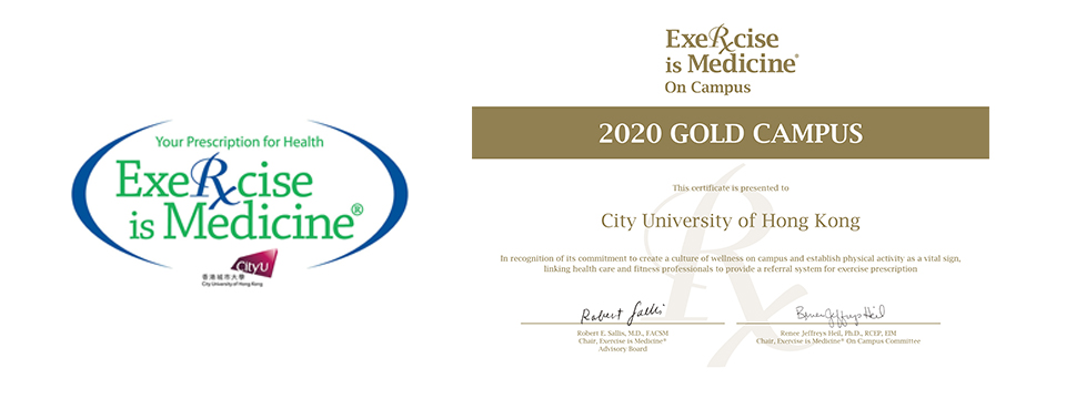 Exercise is Medicine on Campus 2020 Gold Campus