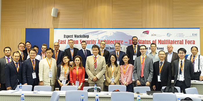 Expert Workshop - East Asian Security Architecture – The Status of Multilateral Fora