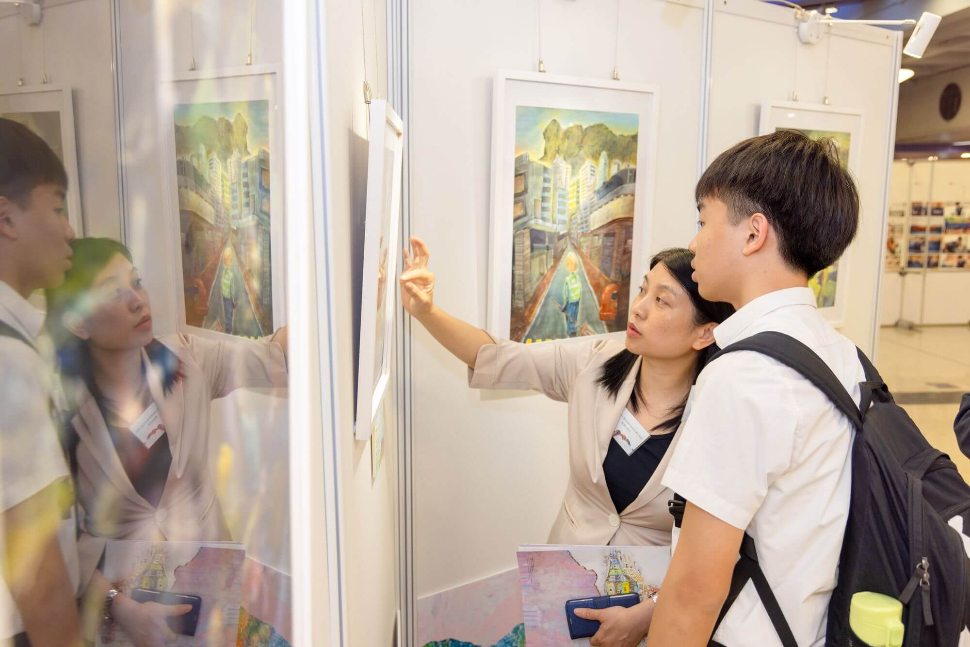 The 9th Hong Kong Secondary School Distinguished Artwork Exhibition 2024 Award Presentation cum Opening Ceremony