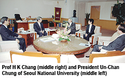 加強與鄰國大學的聯繫