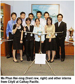 Business students gain real work experience