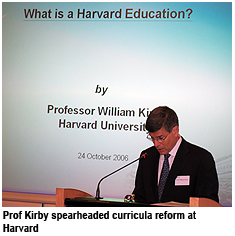 Harvard academic opens up discussions on general education