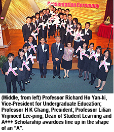 CityU A+++ Scholarship awardees start transformation into professionals