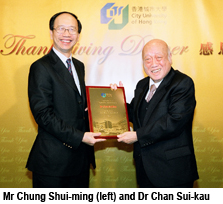 CityU thanks donors on Thanksgiving Day