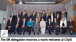 UK delegation visits CityU