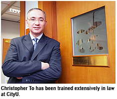 CityU law student selected as Young Global Leader 2007