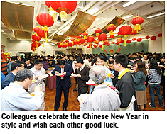 豬年教職員新春團拜