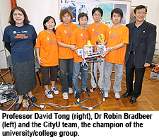 HK Underwater Robot Challenge 2007 successfully held