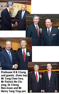 CityU bids farewell to Professor H K Chang