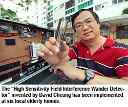 CityU graduate's invention helps reduce missing cases of the elderly