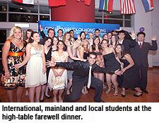 International and local students feast on friendship