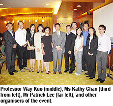 The President shares his vision of excellence with alumni