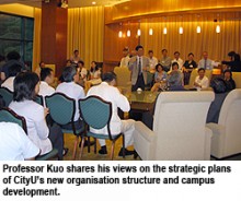 Communication forum with President welcomed by staff