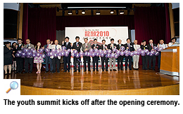 Youth summit strengthens regional awareness