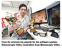 3D video project earns high honours in regional competition