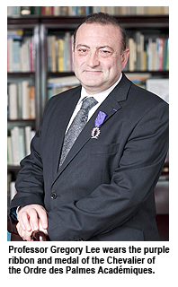 Head of CHASS awarded top French honour