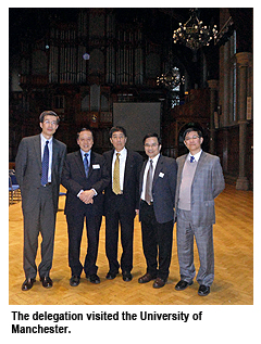 CityU discusses exchanges, research with UK, French institutions