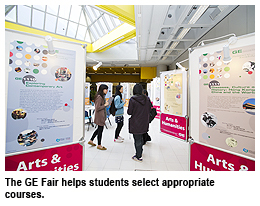 GE Fair helps students select courses