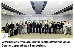 Leading veterinarians share expertise on treating equine respiratory disorders