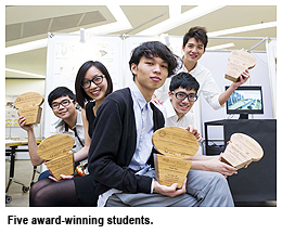 Students win top award in green design competition