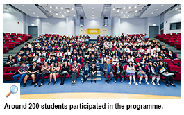 Secondary school students sharpen debating skills at CityU workshop