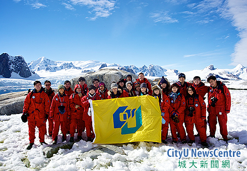 Season’s greetings from CityU Antarctica team