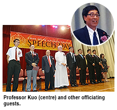 President encourages young people to stay innovative