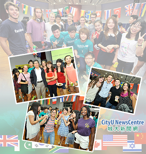 Joyful party welcomes non-local students