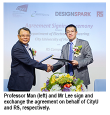 Electronic engineers boosted by new CityU, RS strategic partnership