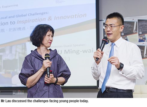 Discussion on challenges and opportunities young people face