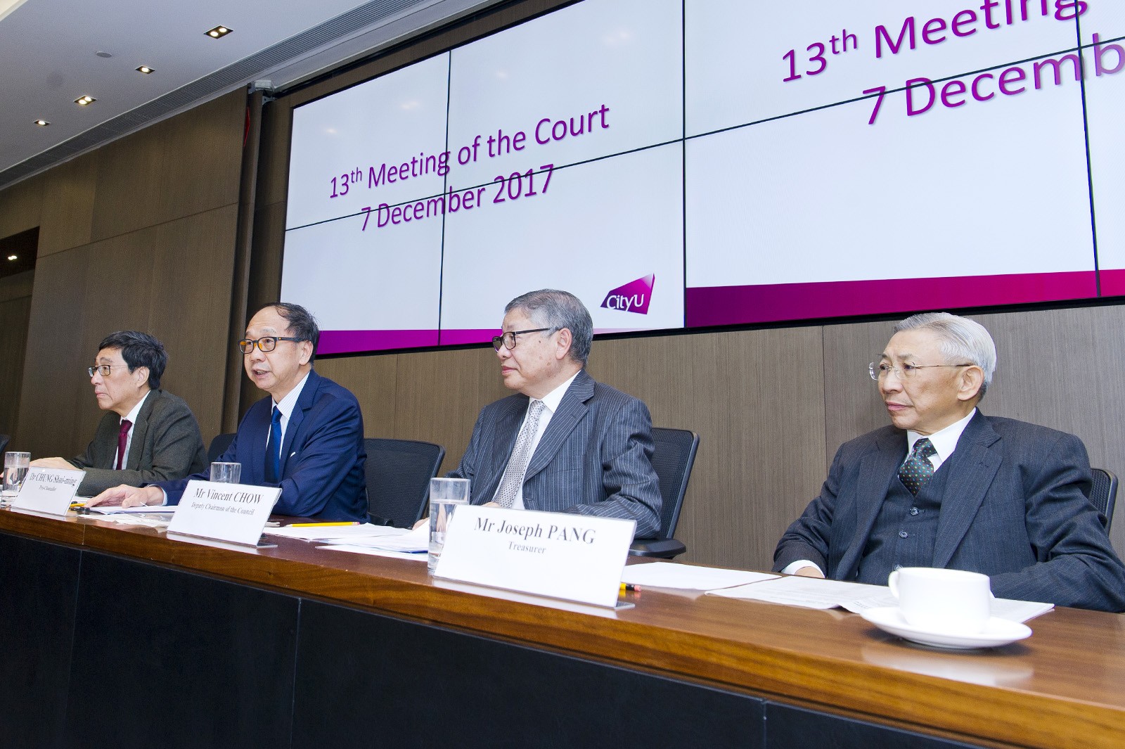 Court updated on CityU news