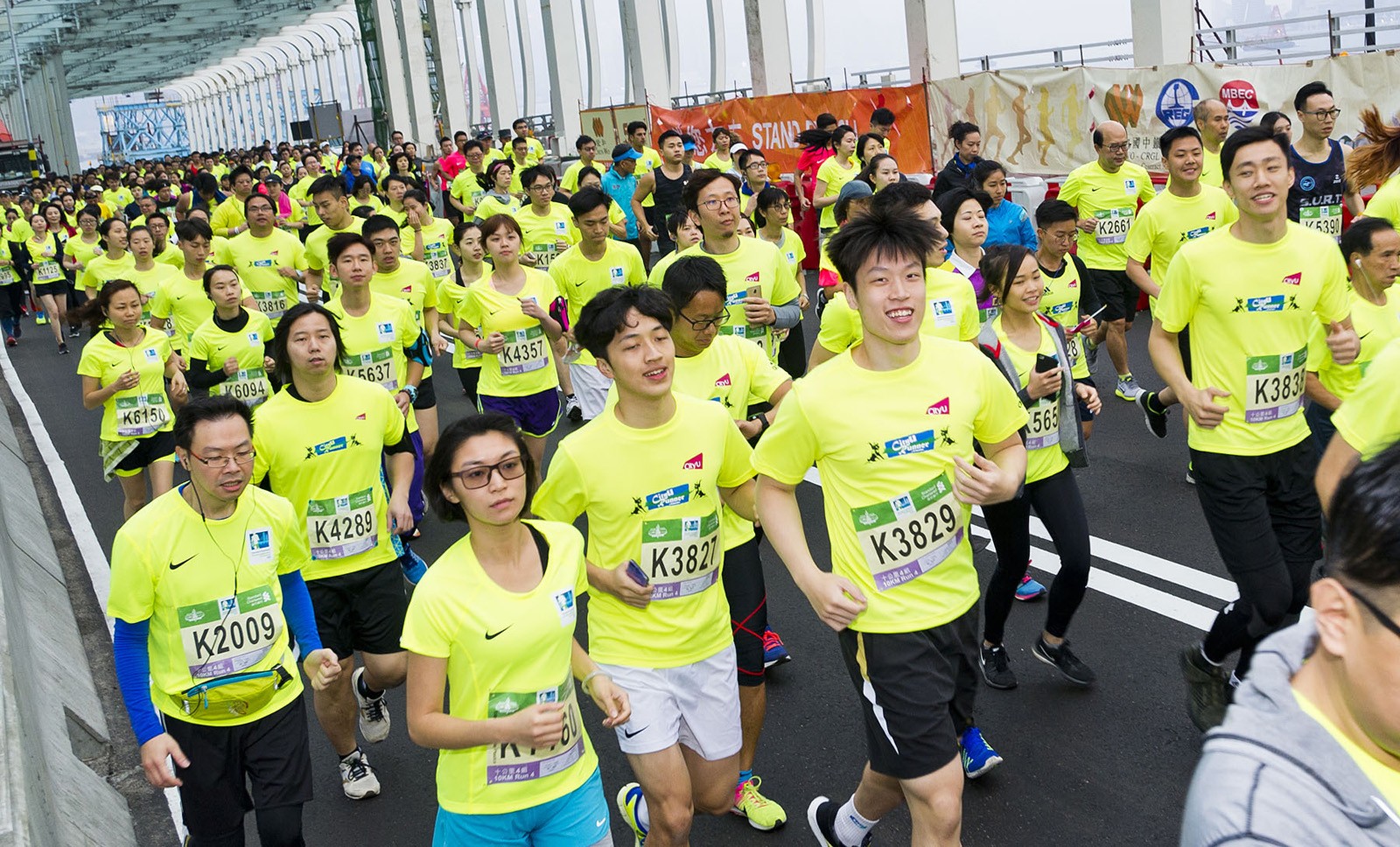 Running for a common goal.