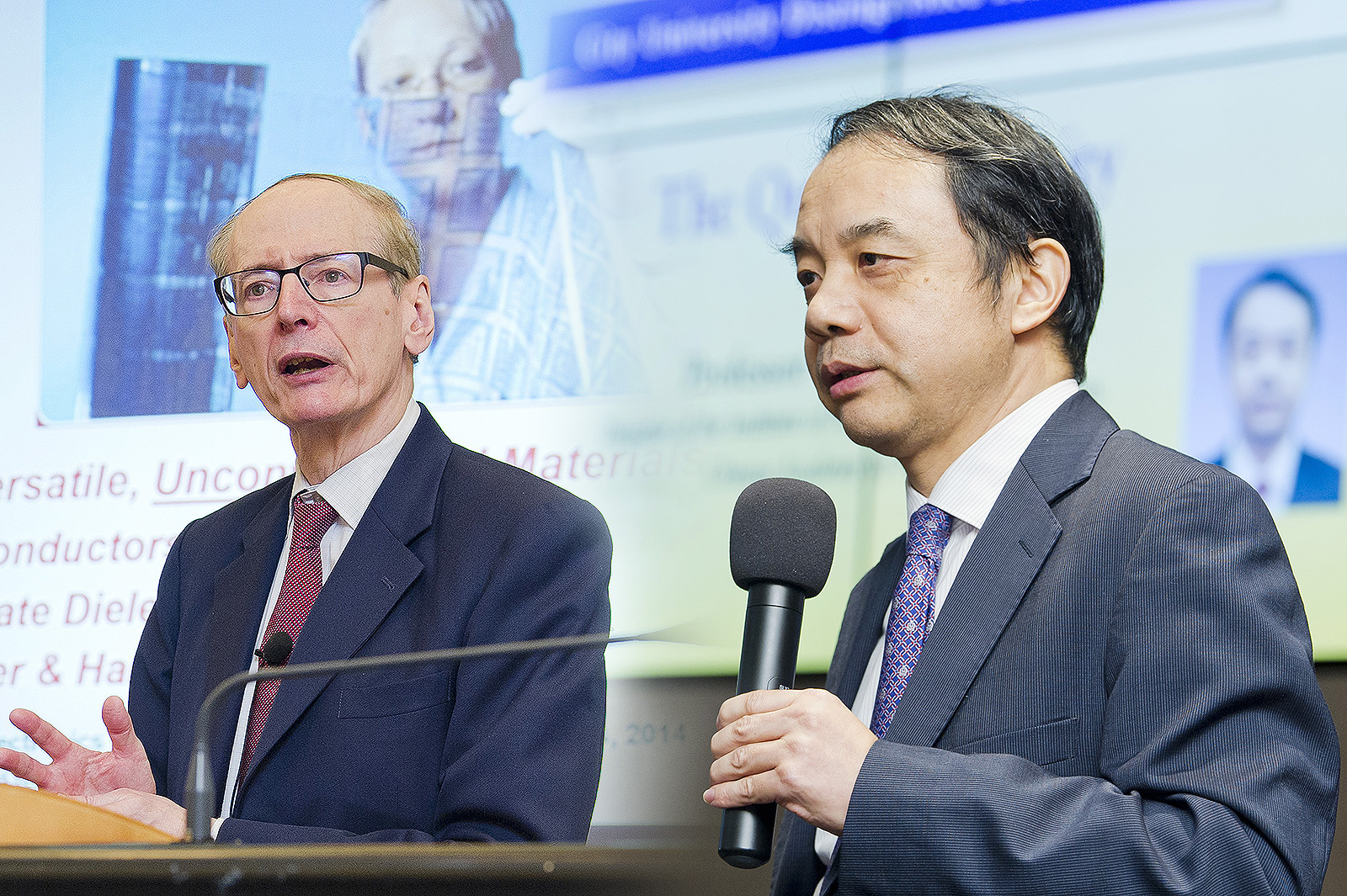 Distinguished lectures on materials and infinity