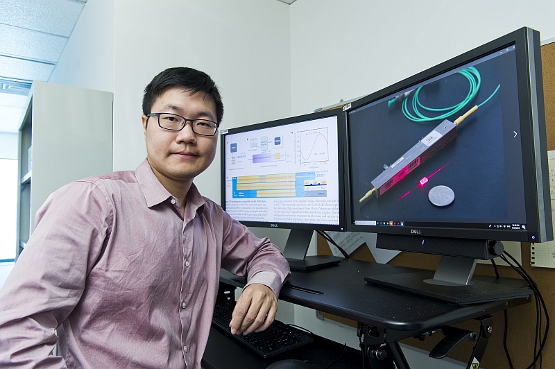 Dr Wang Cheng believes the new modulator can enable applications in quantum photonics.