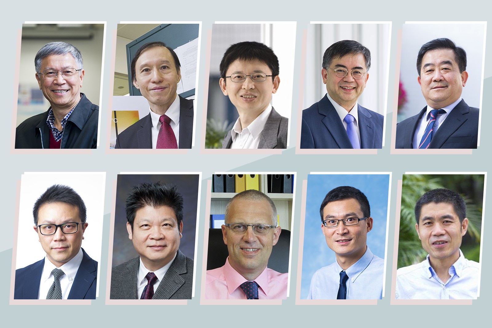 Ten CityU faculty members on the list.