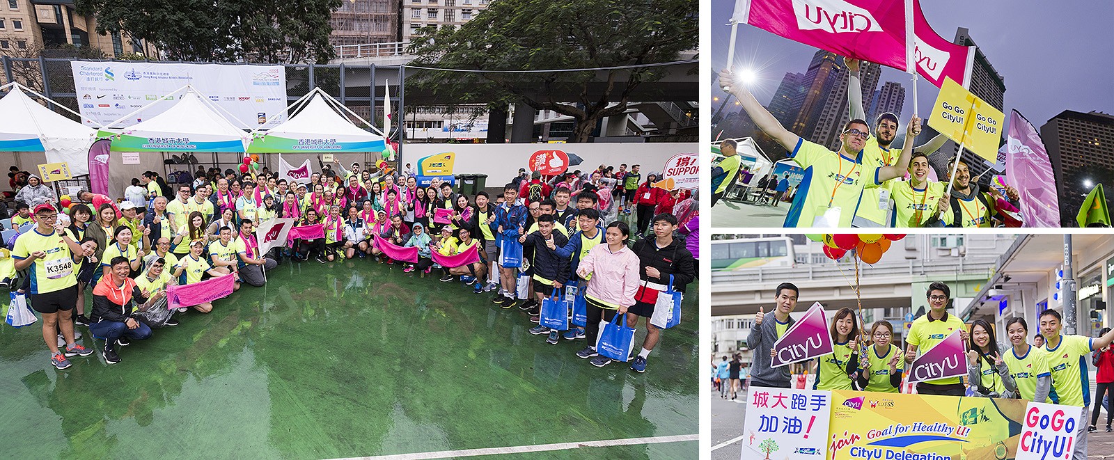 The CityU Delegation team and support team