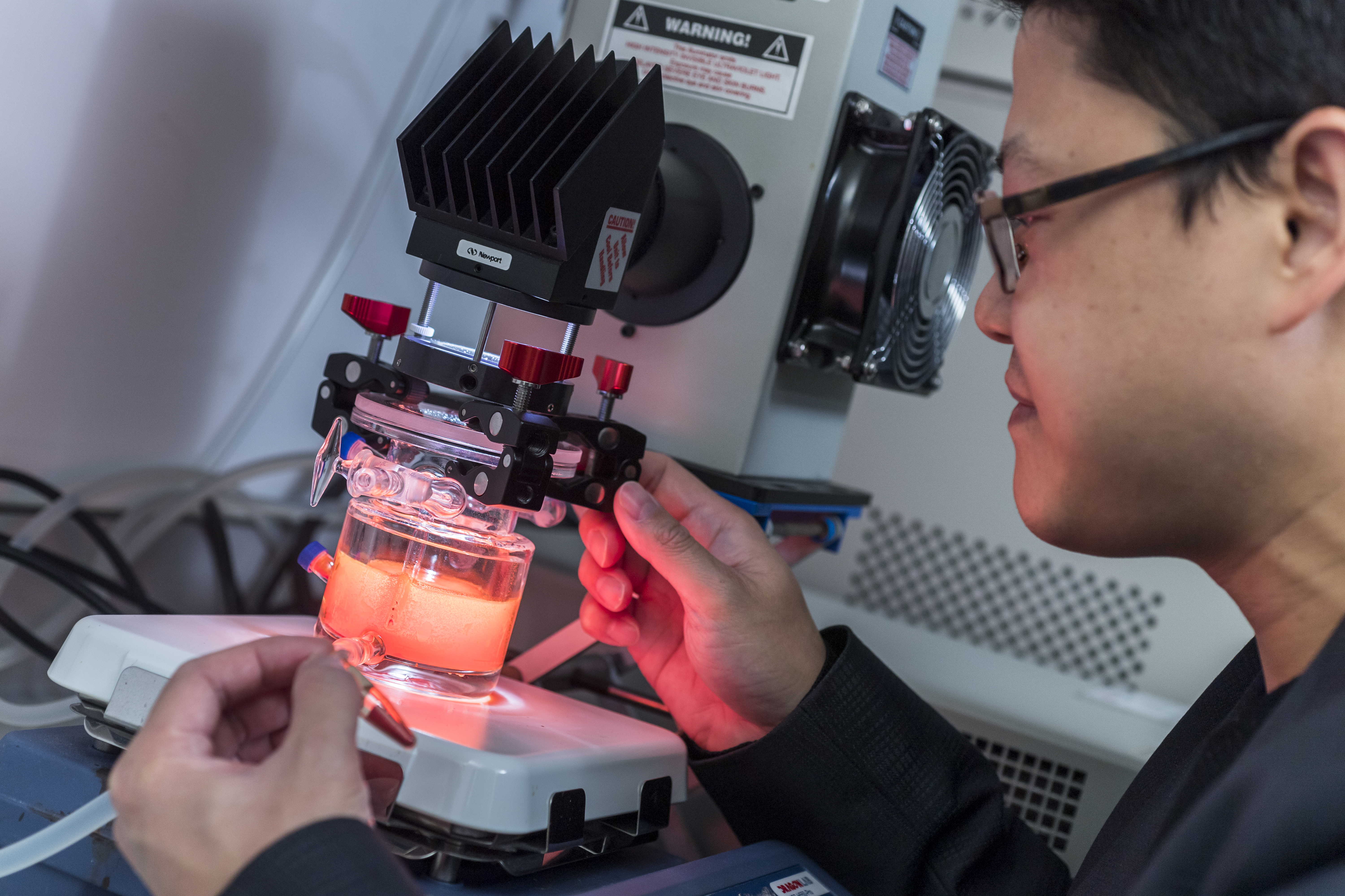 The new technology developed by Dr Hsu’s team can improve the efficiency of solar-to-hydrogen energy conversion by three-fold.