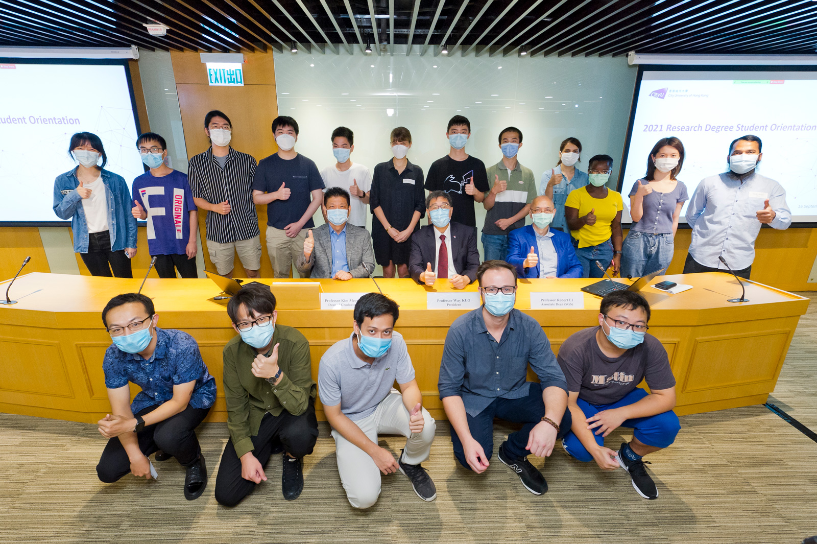 CityU welcomes research degree students