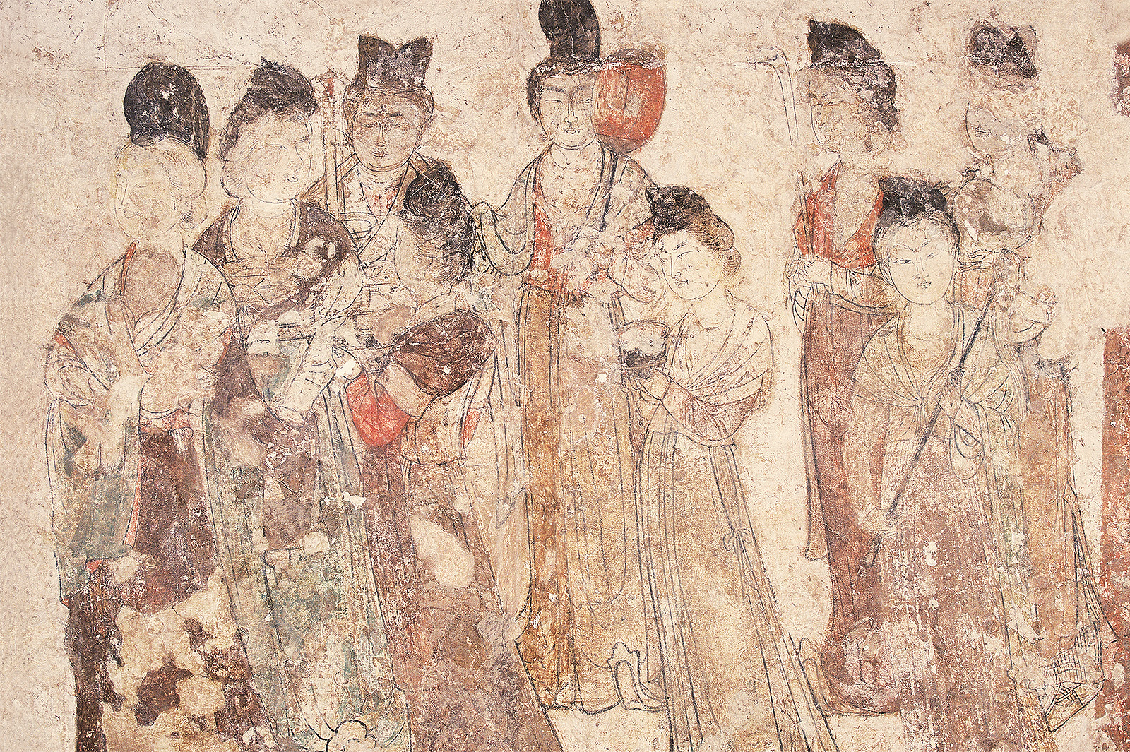 Tang Dynasty murals showcased at multimedia CityU exhibition